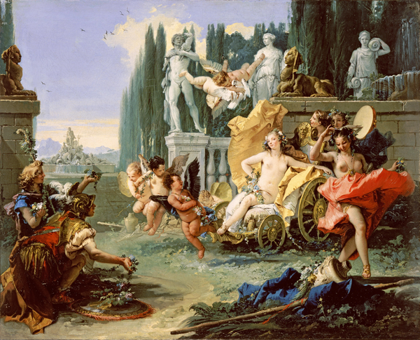 Giambattista Tiepolo, The Triumph of Flora, 1743, Fine Arts Museums of San Francisco, USA