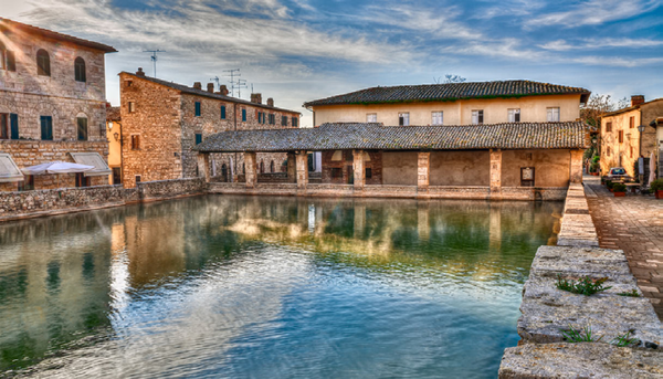 Bagno Vignoni, Spa near to Montalcino