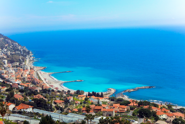 beach monaco seascape