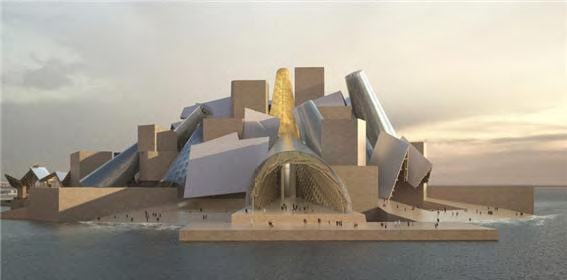 UAE 아부다비에 신축 중인 ‘구겐하임 아부다비