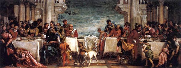 Paolo Veronese, Feast at the House of Simon, 1567-1570, Pinacoteca di Brera, Milano