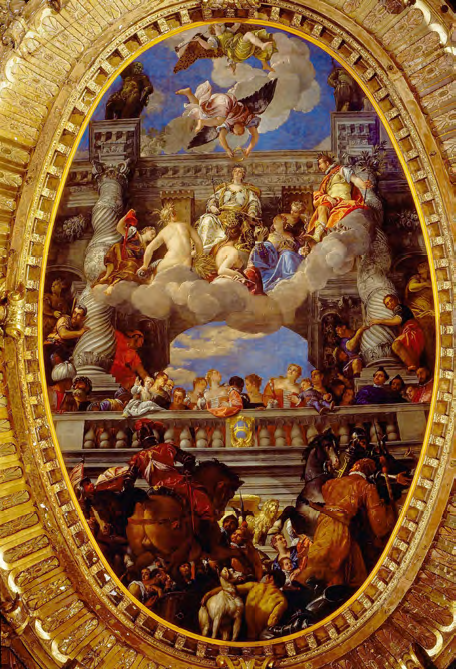 Paolo VeroneseTriumph of Venice, 1582Sala del Maggior Consiglio diPalazzo Ducale Venezia