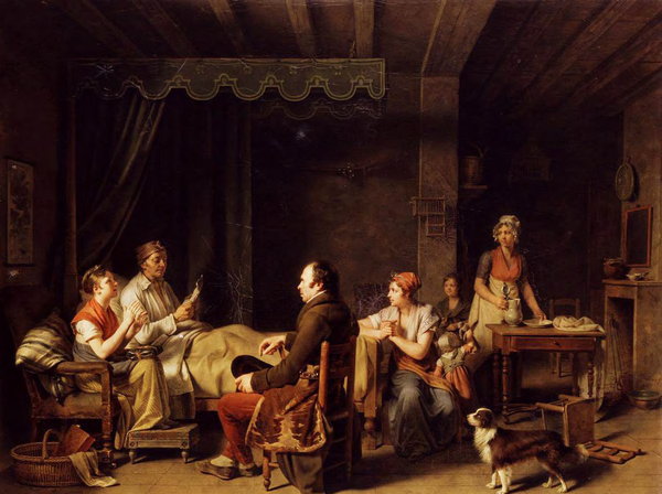 The Messenger, Martin Drolling, 1806