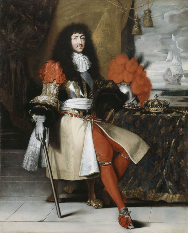 Portrait of Louis XIV, unknown author, 1670년경 추정