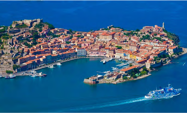 Portoferraio, the main town of Elba