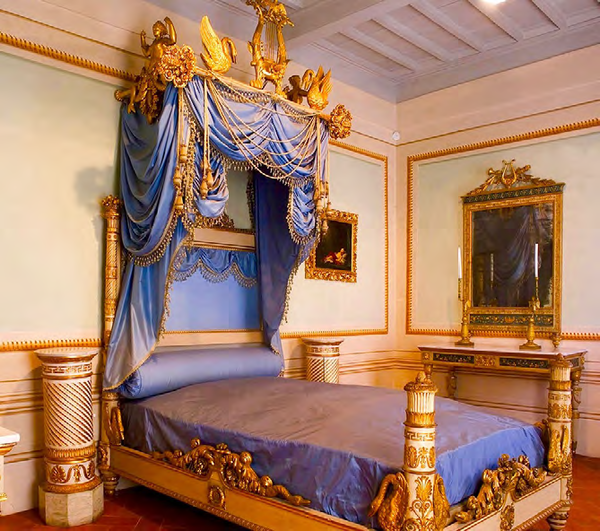 Villa S. Martino, The prison of NapoleonPortoferraio- Sleeping Room