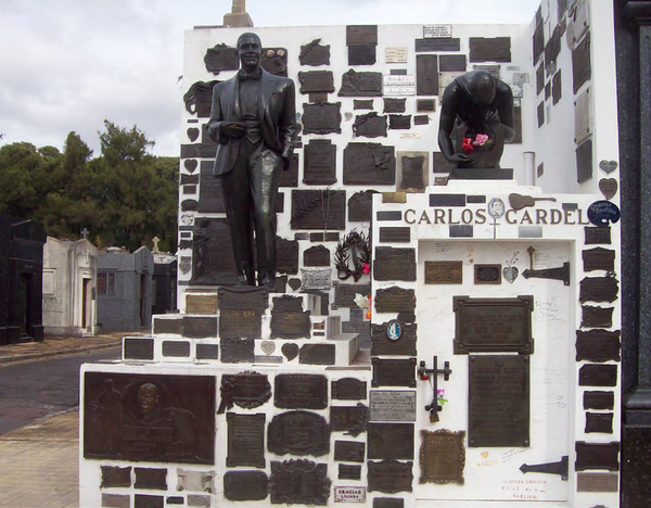 Sepulcro de Carlos Gardel