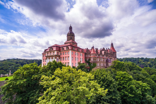 Książ Castle in Wałbrzych