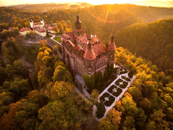 Książ Castle in Wałbrzych