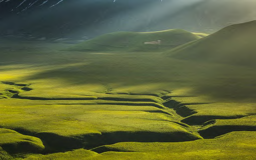 Marche, National park of Monti Sibillini, Fosso dei Mergani