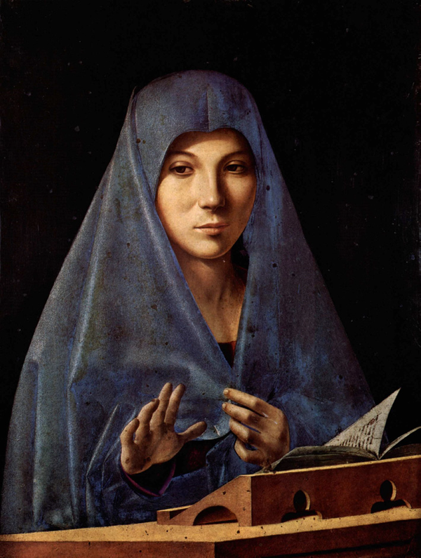 ​Antonello da Messina - Virgin Annunciate – 1475 -Galleria Regionale della Sicilia, Palermo​