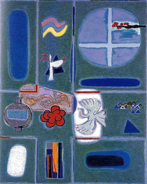 영원의 노래_김환기(1957)