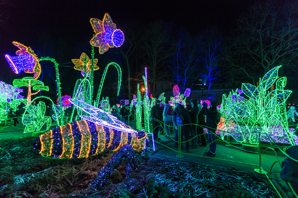 Iluminacja w Wilanowie_fot. z archiwum Warszawskiej Organizacji Turystycznej