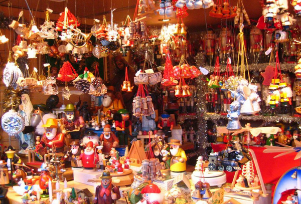 Christmas tree decorations - Christkindlmarket - Bolzano -South Tyrol