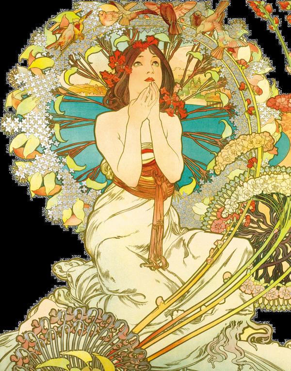 알폰스 무하展 포스터