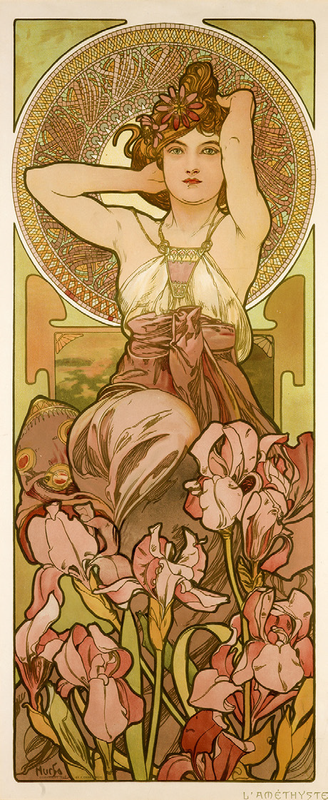 네가지보석_자수정(c)Richard Fuxa Foundation