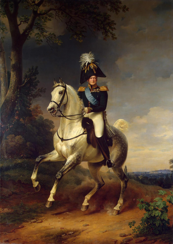 Alexander I of Russia by F.Kruger(1837, Hermitage)