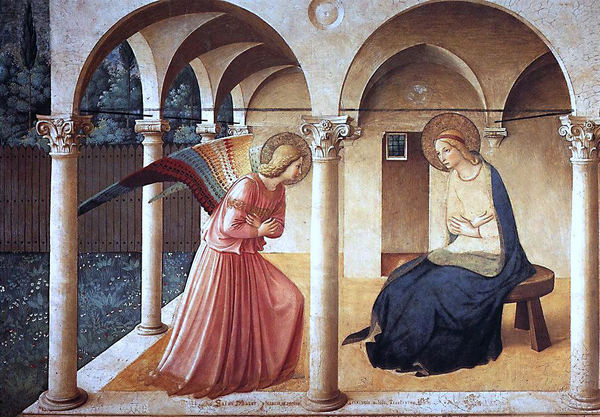 Annunciation_Fra ANGELICO(1437~1446)