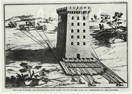 Bologna- movement of Torre della Magione 1445