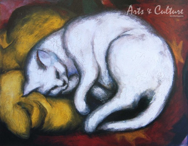 The White Cat_Franz Marc(1912)