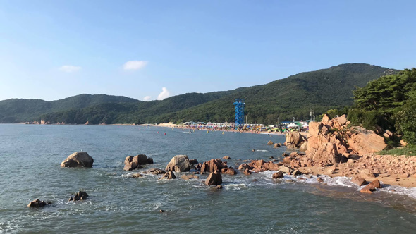 무의도 하나개 해수욕장