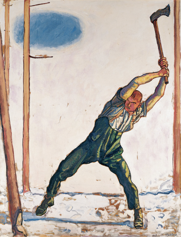 Woodcutter(1910)_Hodler