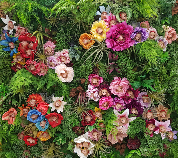 Mueriae garden, 2018, Mixed Media