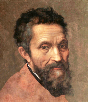 Portrait of Michelangelo by Daniele da Volterra