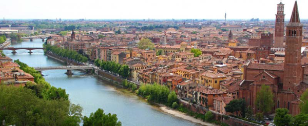 아름다운 베로나 시내전경