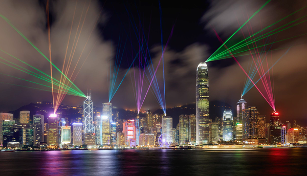 Hong Kong symphony of lights