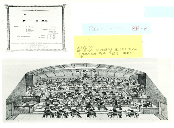 독특한 바이로이트 페스티벌 극장 오케스트라 피트