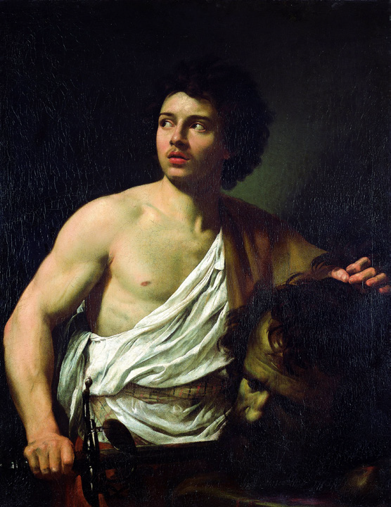 David with the Head of Goliath(Simon Vouet, 1620~1622)