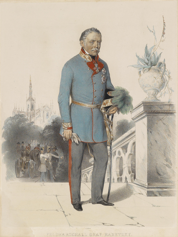 ​​Josef Radetzky Lithographie​​