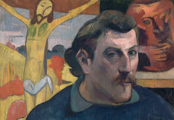 Paul Gauguin (1848-1903), Portrait de l’artiste au Christ jaune, 1890-1891© Rmn - Grand Palais (musée d’Orsay) / René-Gabriel Ojéda