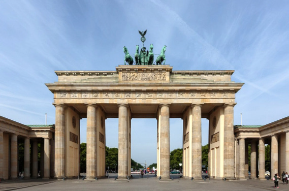 베를린의 상징 브란덴부르크문