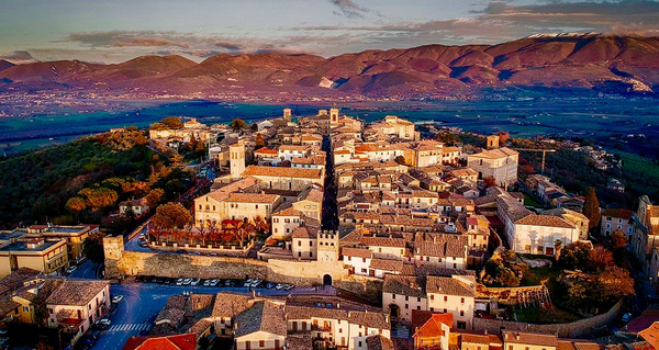 Montefalco	– view	today