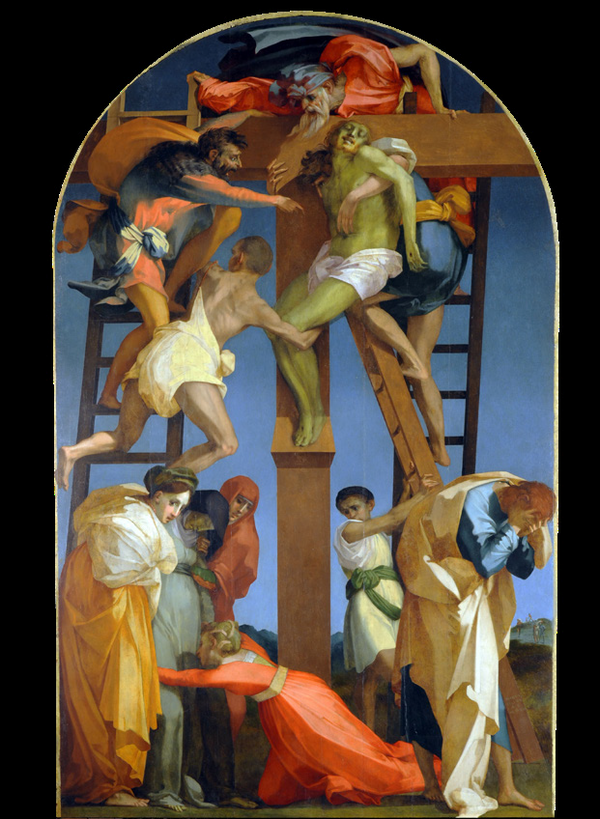 Rosso Fiorentino- deposizione 1521- Volterra