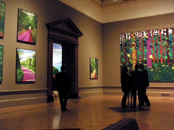 A Bigger Picture at the Royal Academy in London(2012)