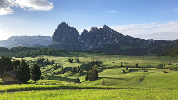 Hiking on Alpe di Siusi/Seiser Alm