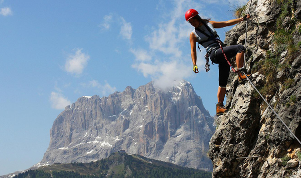 Climbing Dolomites