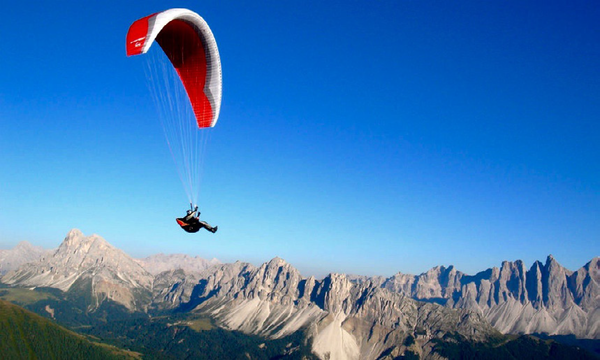 Paragliding Dolomites