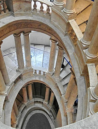 Francesco Borromini – Scala elicoidale- Palazzo Barberini –Roma 1625
