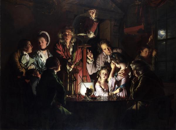 An Experiment on a Bird in an Air Pump_Joseph Wright(1768)Arts & Culture