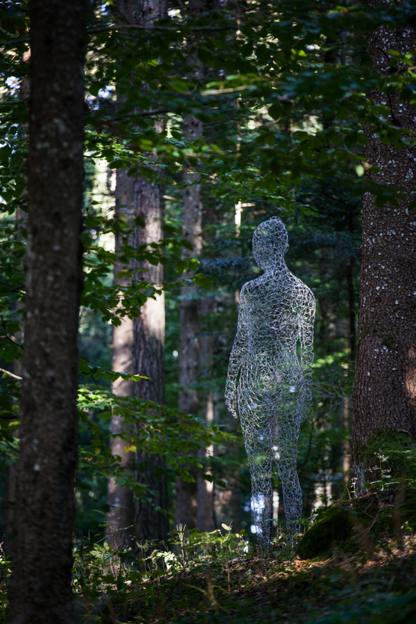 Cedric Leborgne - La donna invisibile-Copyright Arte sella