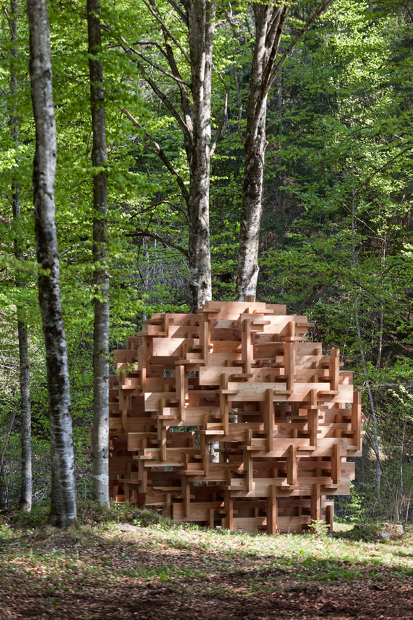 Kengo Kuma – Kodama Copyright Arte Sella