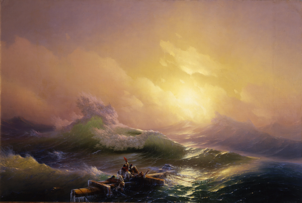 The Ninth Wave_Ivan Aivazovsky(1850)