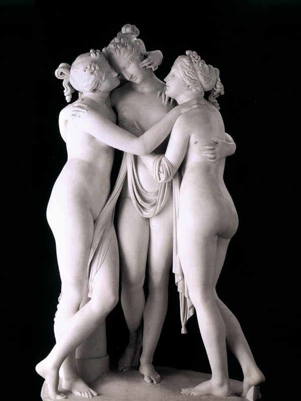 Tre Grazie 1812-1817- Museo dell'Ermitage di San Pietroburgo 