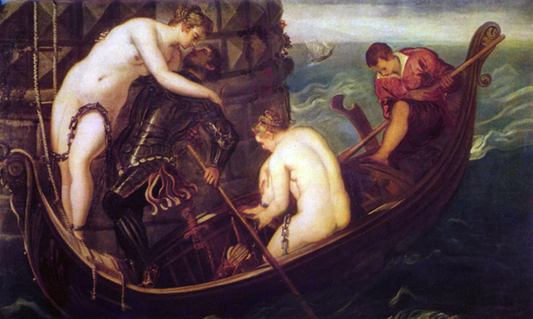 Tintoretto, The Deliverance of Arsinoe (c. 1560)Gemäldegalerie Alte meister, Dresden, Germany