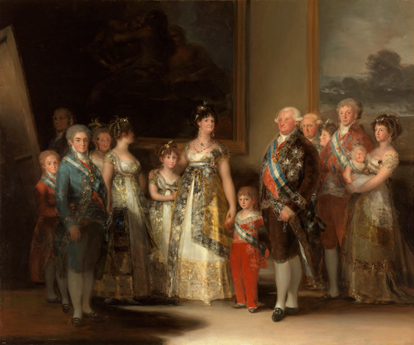 La familia de Carlos IV_Goya(1800-1801)