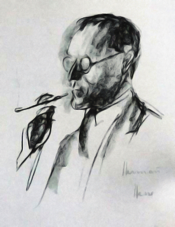 헤르만 헤세 자화상